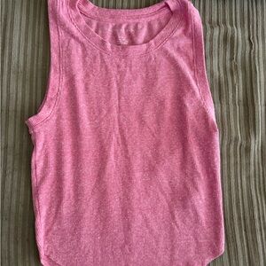 American Eagle Outfitters Pink Muscle Tee